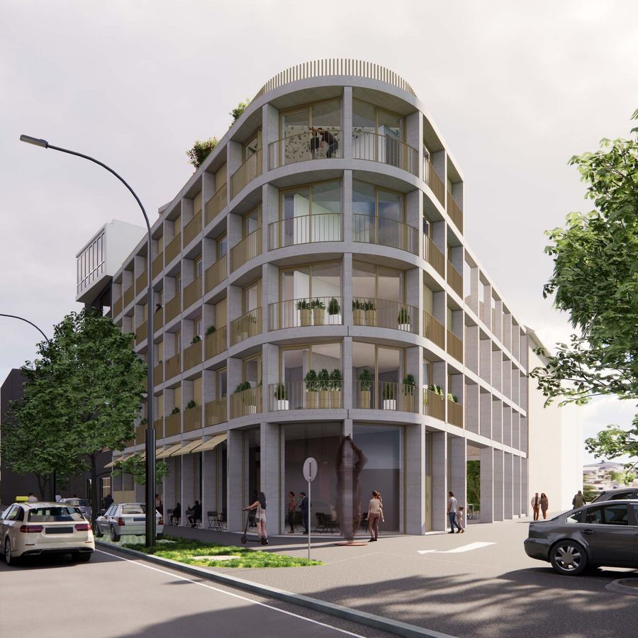 Malý Trh, mestská architektúra v centre Bratislavy
